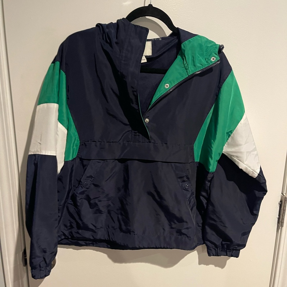 Colorblock Windbreaker Jacket